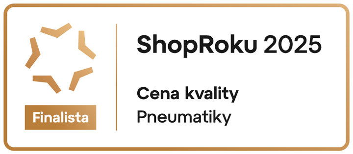 Finalista ShopRoku v kategorii Cena kvality: pneumatiky